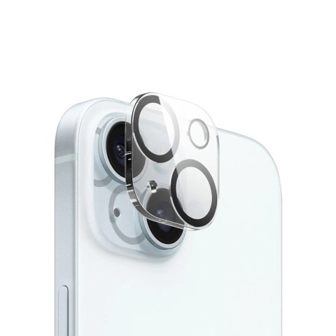 Crong Lens Shield - Szkło na aparat i obiektyw iPhone 15 / iPhone 15 Plus Crong Lens Shield - Szkło na aparat i obiektyw iPhone 15 / iPhone 15 Plus
