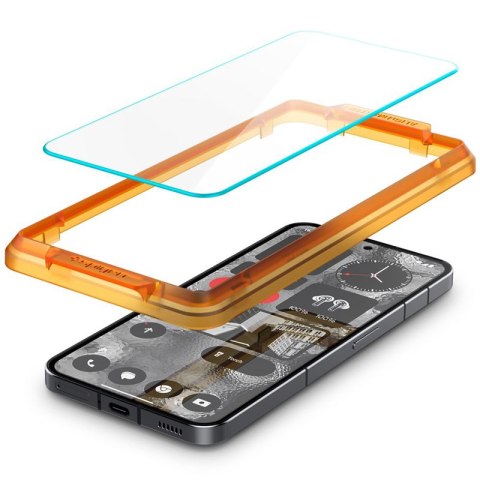 Spigen Alm Glas.TR 2-Pack - Szkło hartowane do Nothing Phone 2 (Przezroczysty) Spigen Alm Glas.TR 2-Pack - Szkło hartowane do Nothing Phone 2 (Przezroczysty)