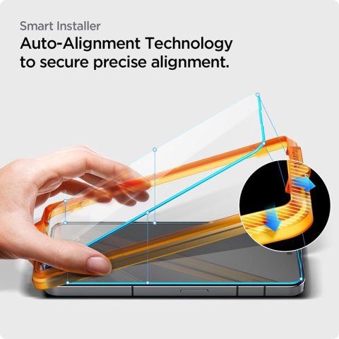 Spigen Alm Glas.TR 2-Pack - Szkło hartowane do Nothing Phone 2 (Przezroczysty) Spigen Alm Glas.TR 2-Pack - Szkło hartowane do Nothing Phone 2 (Przezroczysty)