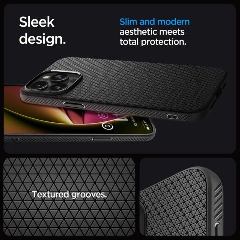 Spigen Liquid Air - Etui do iPhone 15 Pro (Matte Black) Spigen Liquid Air - Etui do iPhone 15 Pro (Matte Black)
