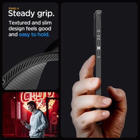 Spigen Liquid Air - Etui do iPhone 15 Pro (Matte Black) Spigen Liquid Air - Etui do iPhone 15 Pro (Matte Black)