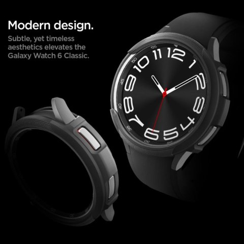 Spigen Liquid Air - Obudowa do Samsung Galaxy Watch 6 Classic 47 mm (Czarny) Spigen Liquid Air - Obudowa do Samsung Galaxy Watch 6 Classic 47 mm (Czarny)
