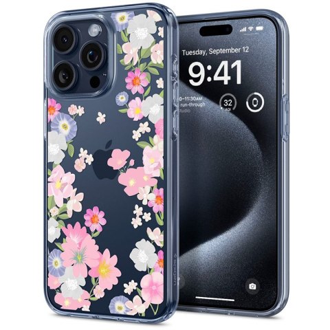 Spigen Liquid Crystal - Etui do iPhone 15 Pro (Blossom) Spigen Liquid Crystal - Etui do iPhone 15 Pro (Blossom)