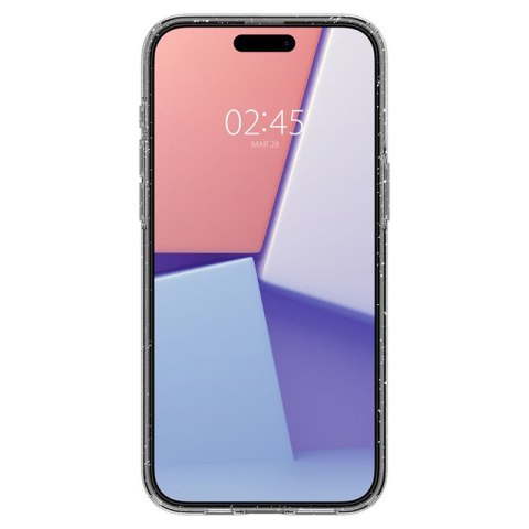 Spigen Liquid Crystal Glitter - Etui do iPhone 15 Pro Max (Przezroczysty) Spigen Liquid Crystal Glitter - Etui do iPhone 15 Pro Max (Przezroczysty)