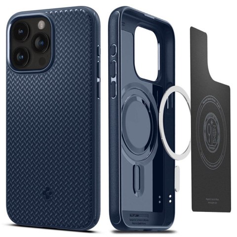 Spigen Mag Armor MagSafe - Etui do iPhone 15 Pro Max (Navy Blue) Spigen Mag Armor MagSafe - Etui do iPhone 15 Pro Max (Navy Blue)