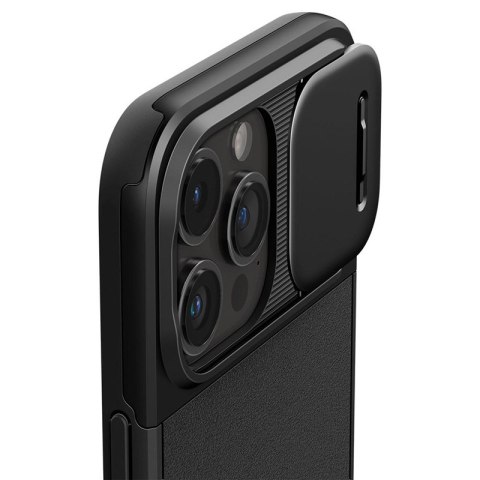 Spigen Optik Armor Mag MagSafe - Etui do iPhone 15 Pro Max (Czarny) Spigen Optik Armor Mag MagSafe - Etui do iPhone 15 Pro Max (Czarny)