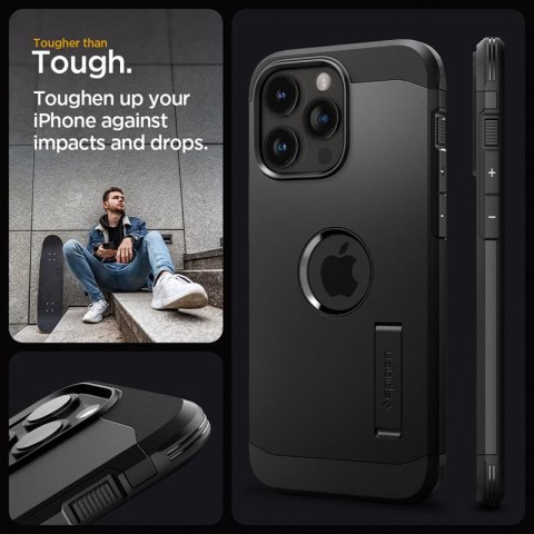 Spigen Tough Armor Mag MagSafe - Etui do iPhone 15 Pro Max (Czarny) Spigen Tough Armor Mag MagSafe - Etui do iPhone 15 Pro Max (Czarny)
