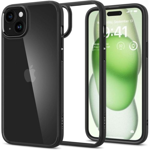 Spigen Ultra Hybrid - Etui do iPhone 15 Plus (Matte Black) Spigen Ultra Hybrid - Etui do iPhone 15 Plus (Matte Black)