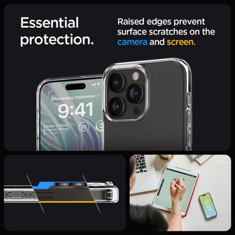 Spigen Ultra Hybrid - Etui do iPhone 15 Pro (Frost Clear) Spigen Ultra Hybrid - Etui do iPhone 15 Pro (Frost Clear)