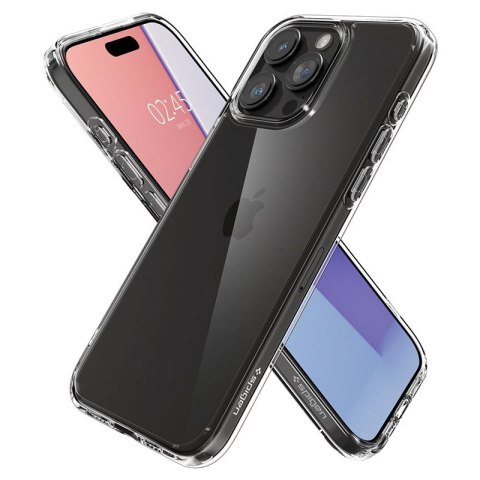 Spigen Ultra Hybrid - Etui do iPhone 15 Pro (Przezroczysty) Spigen Ultra Hybrid - Etui do iPhone 15 Pro (Przezroczysty)