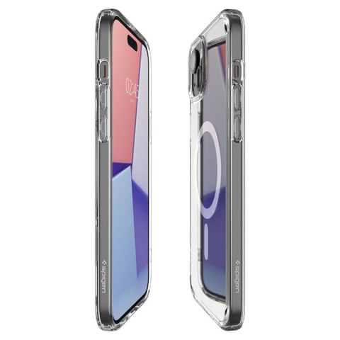 Spigen Ultra Hybrid Mag MagSafe - Etui do iPhone 15 Plus (Biały) Spigen Ultra Hybrid Mag MagSafe - Etui do iPhone 15 Plus (Biały)