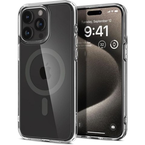 Spigen Ultra Hybrid Mag MagSafe - Etui do iPhone 15 Pro (Graphite) Spigen Ultra Hybrid Mag MagSafe - Etui do iPhone 15 Pro (Graphite)