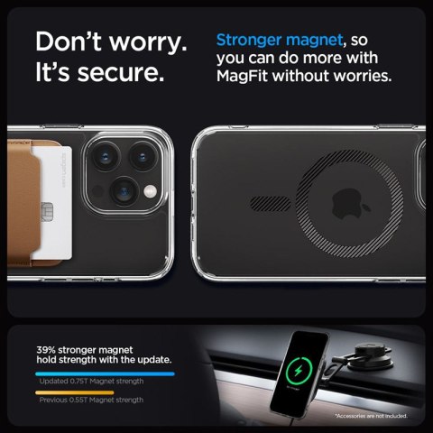Spigen Ultra Hybrid Mag MagSafe - Etui do iPhone 15 Pro Max (Carbon Fiber) Spigen Ultra Hybrid Mag MagSafe - Etui do iPhone 15 Pro Max (Carbon Fiber)