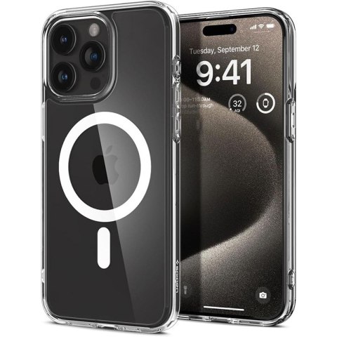 Spigen Ultra Hybrid Mag MagSafe - Etui do iPhone 15 Pro Max (White) Spigen Ultra Hybrid Mag MagSafe - Etui do iPhone 15 Pro Max (White)