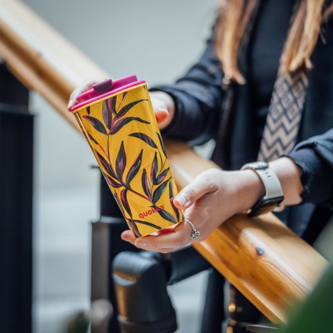 Quokka Vaso Cafe Doble Pared - Kubek plastikowy z podwójnymi ściankami 450 ml (Sun Garden) Quokka Vaso Cafe Doble Pared - Kubek plastikowy z podwójnymi ściankami 450 ml (Sun Garden)