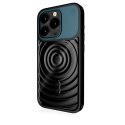 STM Reawaken Ripple MagSafe - Etui antystresowe iPhone 15 (Black / Atlantic)