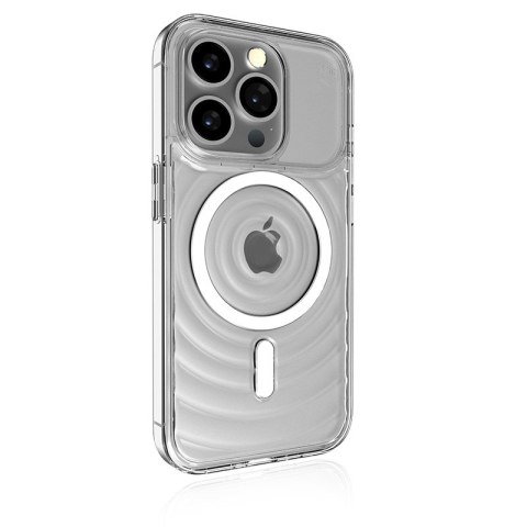 STM Reawaken Ripple MagSafe - Etui antystresowe iPhone 15 (Clear) STM Reawaken Ripple MagSafe - Etui antystresowe iPhone 15 (Clear)