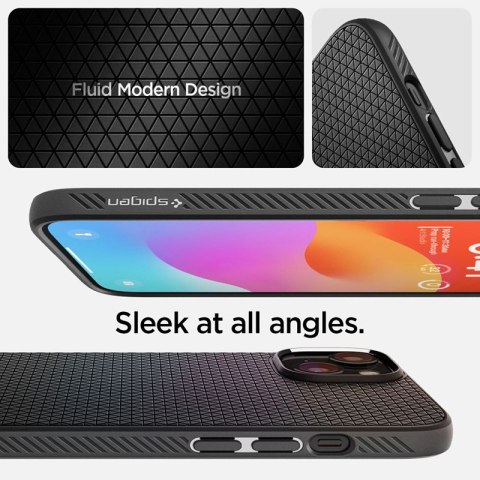 Spigen Liquid Air - Etui do iPhone 15 (Matte Black) Spigen Liquid Air - Etui do iPhone 15 (Matte Black)