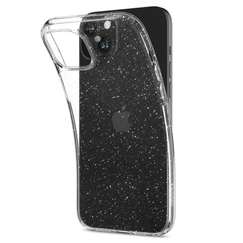 Spigen Liquid Crystal Glitter - Etui do iPhone 15 (Przezroczysty) Spigen Liquid Crystal Glitter - Etui do iPhone 15 (Przezroczysty)