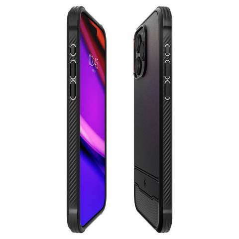 Spigen Rugged Armor Mag MagSafe - Etui do iPhone 15 Pro (Matte Black) Spigen Rugged Armor Mag MagSafe - Etui do iPhone 15 Pro (Matte Black)