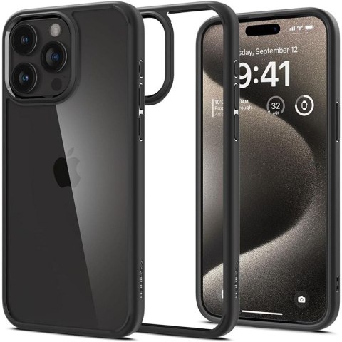 Spigen Ultra Hybrid - Etui do iPhone 15 Pro (Matte Black) Spigen Ultra Hybrid - Etui do iPhone 15 Pro (Matte Black)
