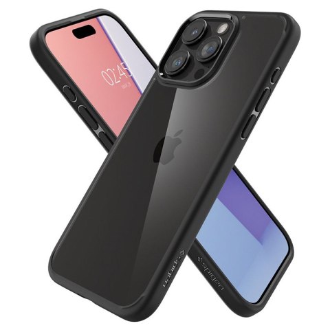 Spigen Ultra Hybrid - Etui do iPhone 15 Pro (Matte Black) Spigen Ultra Hybrid - Etui do iPhone 15 Pro (Matte Black)