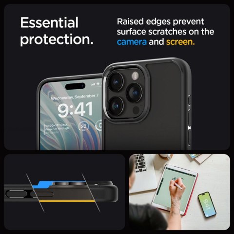 Spigen Ultra Hybrid - Etui do iPhone 15 Pro (Matte Black) Spigen Ultra Hybrid - Etui do iPhone 15 Pro (Matte Black)