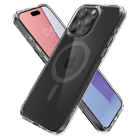 Spigen Ultra Hybrid Mag MagSafe - Etui do iPhone 15 Pro Max (Graphite) Spigen Ultra Hybrid Mag MagSafe - Etui do iPhone 15 Pro Max (Graphite)