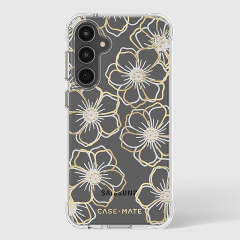 Case-Mate Floral Gems - Etui Samsung Galaxy S23 FE 5G (Gold) Case-Mate Floral Gems - Etui Samsung Galaxy S23 FE 5G (Gold)