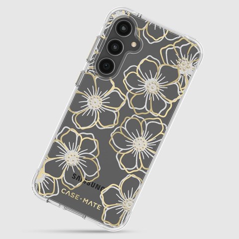 Case-Mate Floral Gems - Etui Samsung Galaxy S23 FE 5G (Gold) Case-Mate Floral Gems - Etui Samsung Galaxy S23 FE 5G (Gold)
