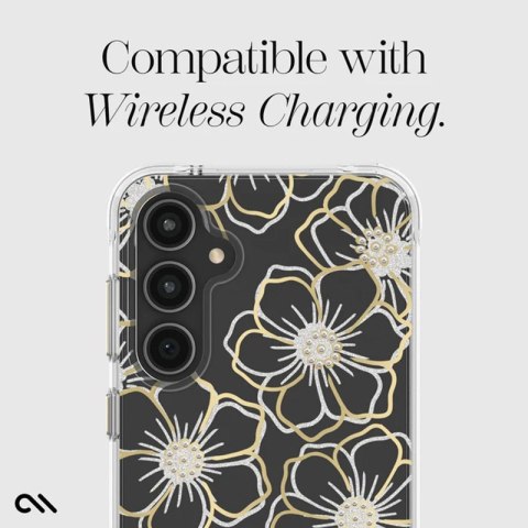 Case-Mate Floral Gems - Etui Samsung Galaxy S23 FE 5G (Gold) Case-Mate Floral Gems - Etui Samsung Galaxy S23 FE 5G (Gold)