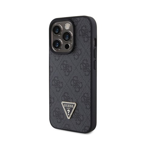 Guess Crossbody 4G Metal Logo - Etui iPhone 15 Pro Max (czarny) Guess Crossbody 4G Metal Logo - Etui iPhone 15 Pro Max (czarny)
