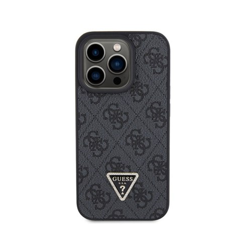 Guess Crossbody 4G Metal Logo - Etui iPhone 15 Pro Max (czarny) Guess Crossbody 4G Metal Logo - Etui iPhone 15 Pro Max (czarny)