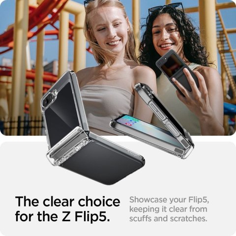 Spigen Thin Fit Pro - Etui do Samsung Galaxy Z Flip 5 (Przezroczysty) Spigen Thin Fit Pro - Etui do Samsung Galaxy Z Flip 5 (Przezroczysty)