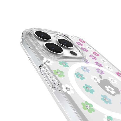 Kate Spade New York Protective MagSafe - Etui iPhone 15 Pro (Scattered Flowers) Kate Spade New York Protective MagSafe - Etui iPhone 15 Pro (Scattered Flowers)