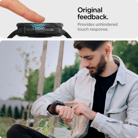 Spigen GLAS.TR EZ FIT 2-Pack - Szkło hartowane do Samsung Galaxy Watch 6 Classic 43 mm (2 szt) Spigen GLAS.TR EZ FIT 2-Pack - Szkło hartowane do Samsung Galaxy Watch 6 Classic 43 mm (2 szt)