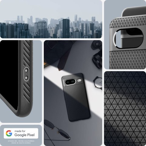 Spigen Liquid Air - Etui do Google Pixel 8 (Czarny) Spigen Liquid Air - Etui do Google Pixel 8 (Czarny)