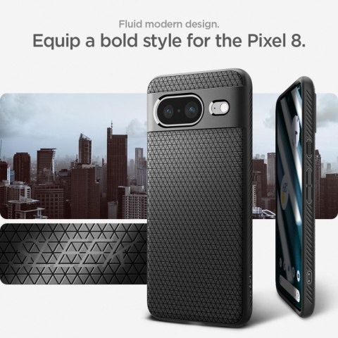 Spigen Liquid Air - Etui do Google Pixel 8 (Czarny) Spigen Liquid Air - Etui do Google Pixel 8 (Czarny)
