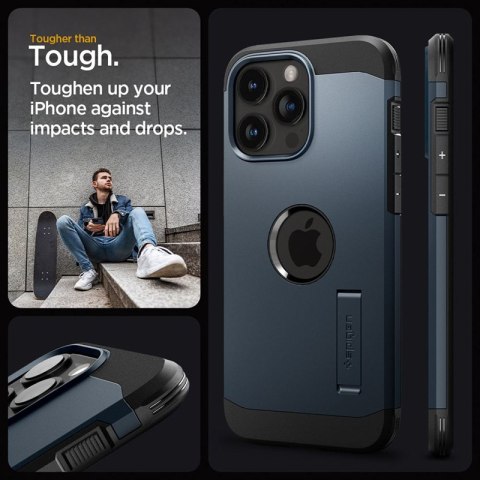 Spigen Tough Armor Mag MagSafe - Etui do iPhone 15 Pro (Metal Slate) Spigen Tough Armor Mag MagSafe - Etui do iPhone 15 Pro (Metal Slate)