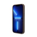 Guess 4G Big Metal Logo - Etui iPhone 15 (brązowy)
