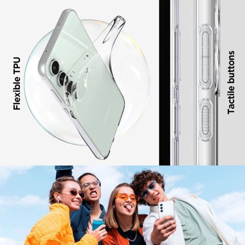 Spigen Liquid Crystal - Etui do Samsung Galaxy S23 FE (Przezroczysty) Spigen Liquid Crystal - Etui do Samsung Galaxy S23 FE (Przezroczysty)