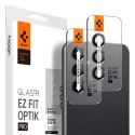 Spigen Optik.TR EZ Fit Camera Lens Protector 2-Pack - Szkło ochronne na obiektyw do Samsung Galaxy S23 FE (2 szt) (Czarny)