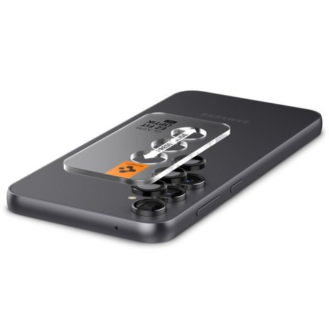 Spigen Optik.TR EZ Fit Camera Lens Protector 2-Pack - Szkło ochronne na obiektyw do Samsung Galaxy S23 FE (2 szt) (Czarny) Spigen Optik.TR EZ Fit Camera Lens Protector 2-Pack - Szkło ochronne na obiektyw do Samsung Galaxy S23 FE (2 szt) (Czarny)