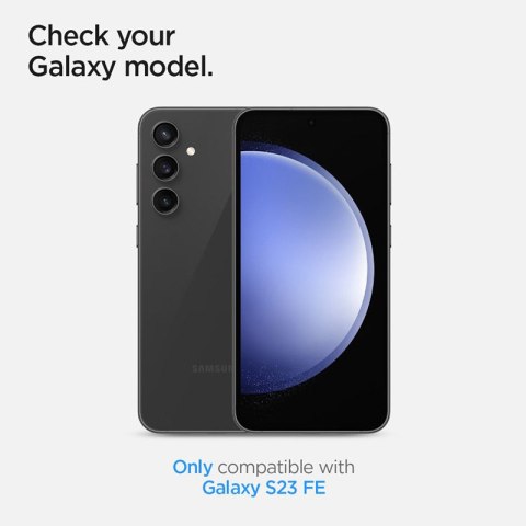 Spigen Optik.TR EZ Fit Camera Lens Protector 2-Pack - Szkło ochronne na obiektyw do Samsung Galaxy S23 FE (2 szt) (Czarny) Spigen Optik.TR EZ Fit Camera Lens Protector 2-Pack - Szkło ochronne na obiektyw do Samsung Galaxy S23 FE (2 szt) (Czarny)