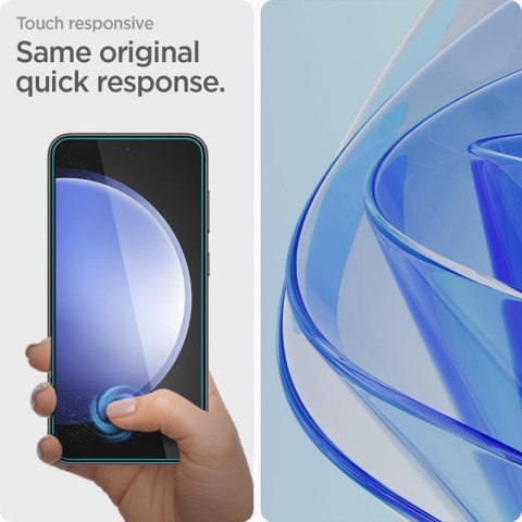 Spigen Alm Glas.TR 2-Pack - Szkło hartowane do Samsung Galaxy S23 FE (Clear) Spigen Alm Glas.TR 2-Pack - Szkło hartowane do Samsung Galaxy S23 FE (Clear)