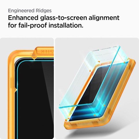 Spigen Alm Glas.TR 2-Pack - Szkło hartowane do Samsung Galaxy S23 FE (Clear) Spigen Alm Glas.TR 2-Pack - Szkło hartowane do Samsung Galaxy S23 FE (Clear)
