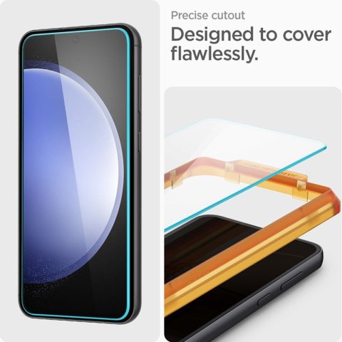 Spigen Alm Glas.TR 2-Pack - Szkło hartowane do Samsung Galaxy S23 FE (Clear) Spigen Alm Glas.TR 2-Pack - Szkło hartowane do Samsung Galaxy S23 FE (Clear)
