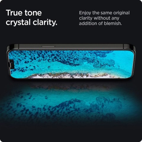 Spigen Glas.TR Slim - Szkło hartowane z filtrem prywatyzującym do iPhone 14 / iPhone 13 Pro / iPhone 13 Spigen Glas.TR Slim - Szkło hartowane z filtrem prywatyzującym do iPhone 14 / iPhone 13 Pro / iPhone 13