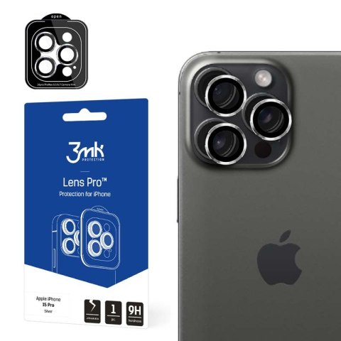 3mk Lens Protection Pro - Szkło na obiektyw aparatu iPhone 15 Pro 3mk Lens Protection Pro - Szkło na obiektyw aparatu iPhone 15 Pro