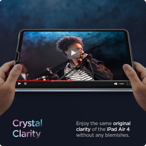 Spigen GLAS.TR EZ FIT - Szkło hartowane do Apple iPad Pro 11" / iPad Air 5 / 4 (Przezroczysty) Spigen GLAS.TR EZ FIT - Szkło hartowane do Apple iPad Pro 11" / iPad Air 5 / 4 (Przezroczysty)